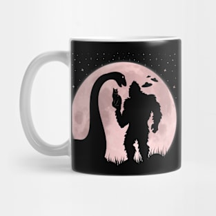 Bigfoot Loch Ness Monster Mug